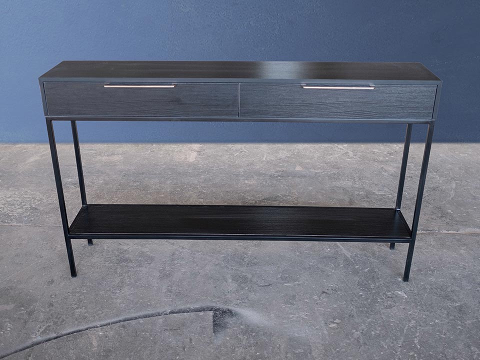 Black Extra server table Tabled